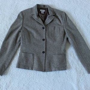 Ann Taylor LOFT Silk Blazer Size 6